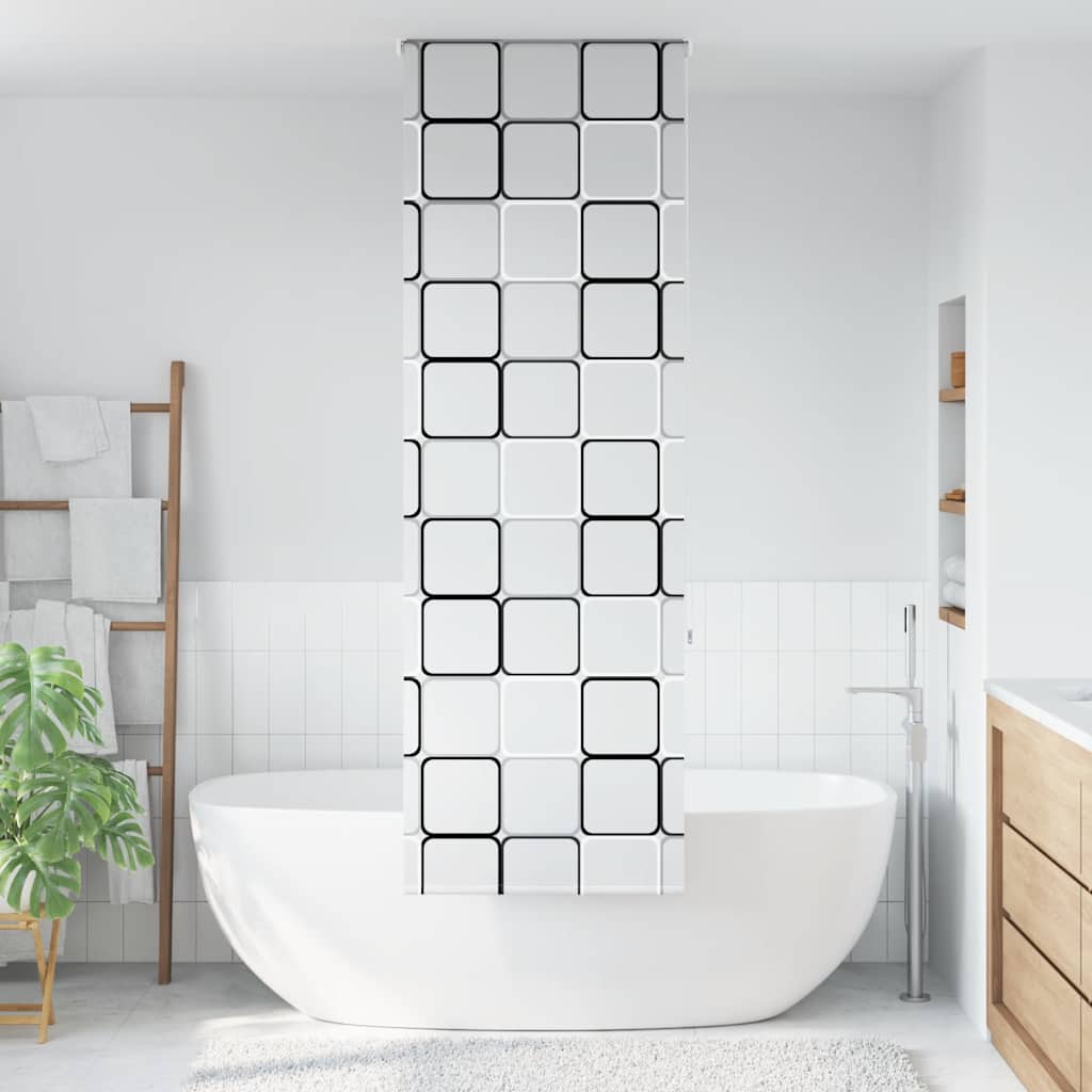 vidaXL Roleta prysznicowa 70x240 cm Szerokość tkaniny 66 cm
