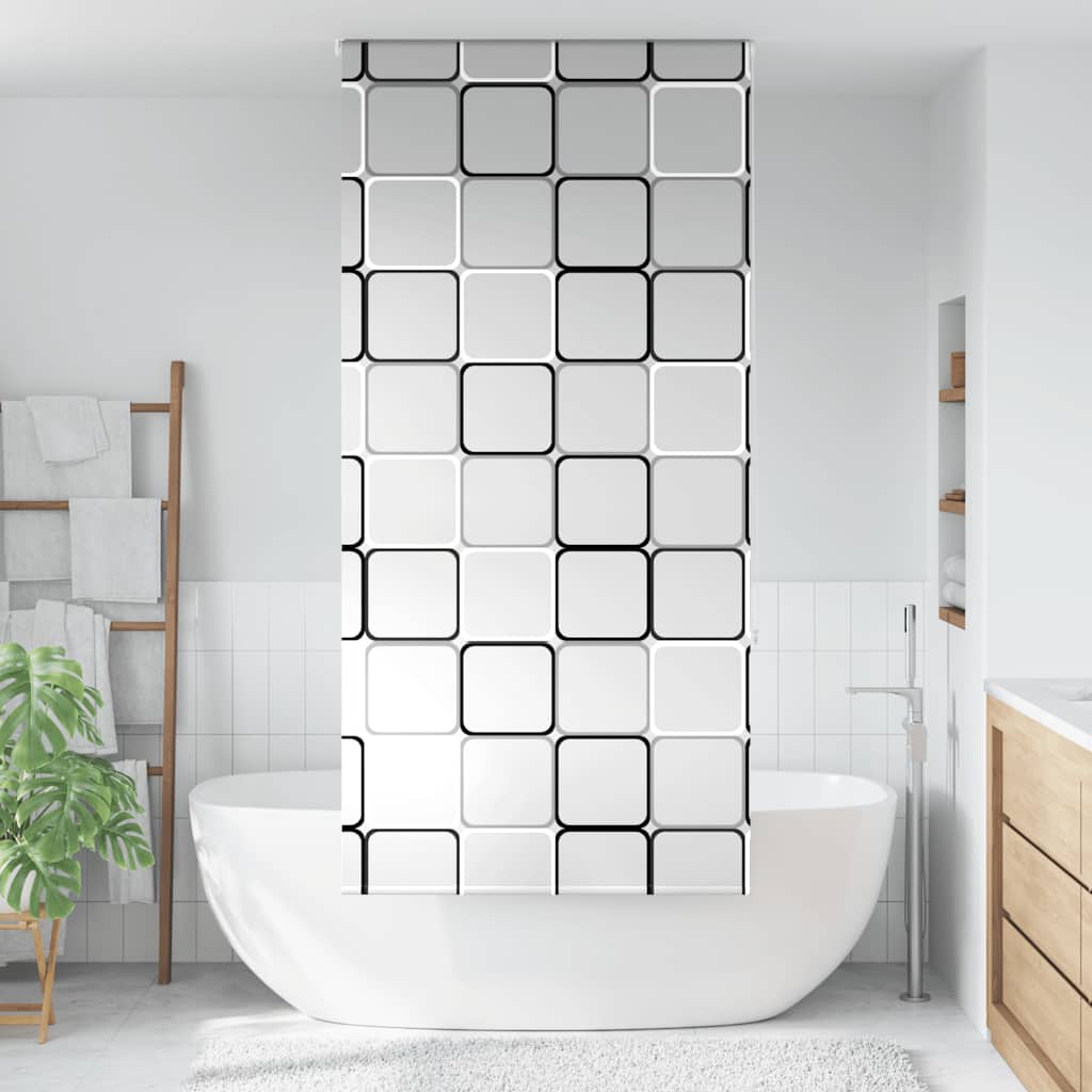 vidaXL Roleta prysznicowa 110x240 cm Szerokość tkaniny 106 cm