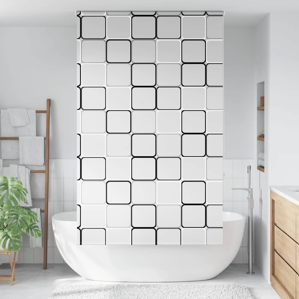 vidaXL Roleta prysznicowa 120x240 cm Szerokość tkaniny 116 cm