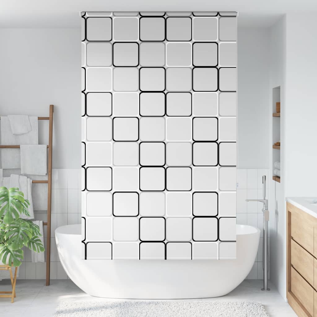 vidaXL Roleta prysznicowa 130x240 cm Szerokość tkaniny 126 cm