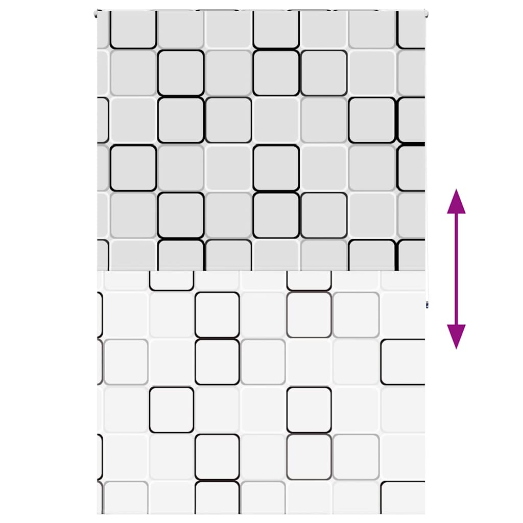 vidaXL Roleta prysznicowa 150x240 cm Szerokość tkaniny 146 cm