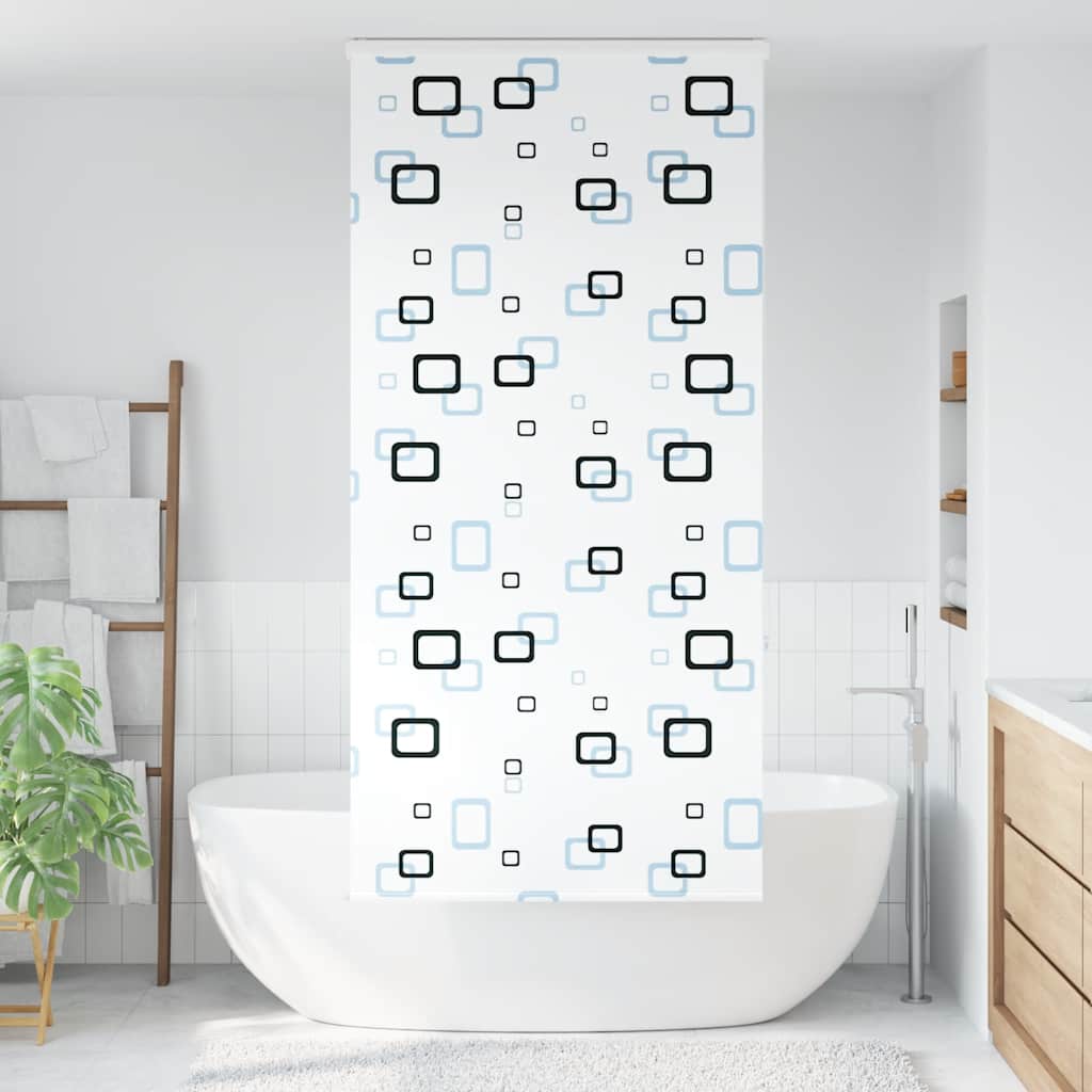 vidaXL Roleta prysznicowa z kasetą 90x240 cm Szerokość tkaniny 86 cm