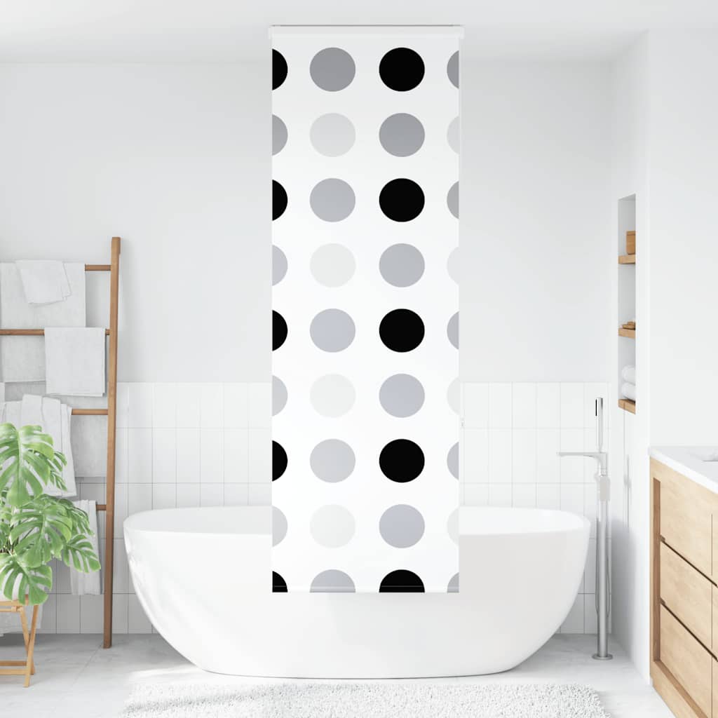vidaXL Roleta prysznicowa z kasetą 60x240 cm Szerokość tkaniny 56 cm