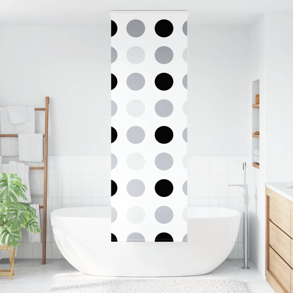 vidaXL Roleta prysznicowa z kasetą 70x240 cm Szerokość tkaniny 66 cm