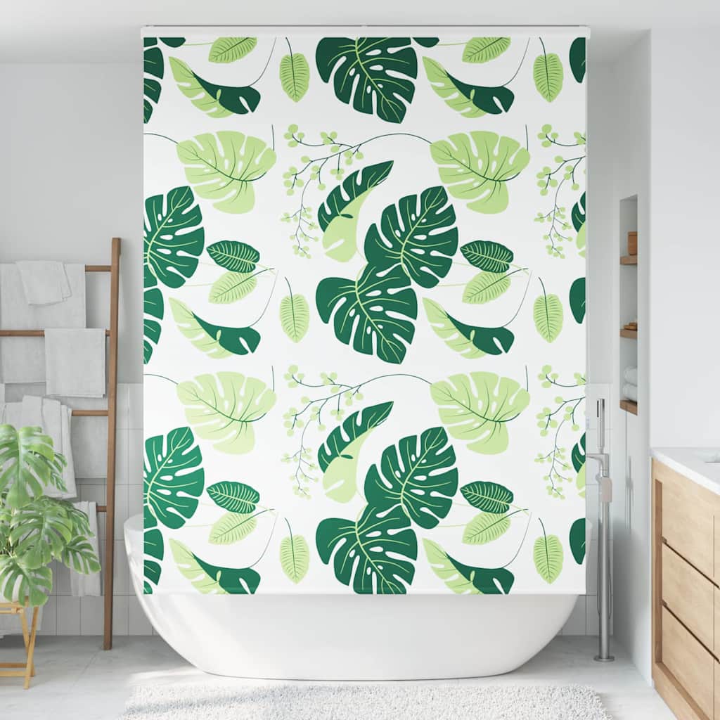 vidaXL Roleta prysznicowa z kasetą 150x240 cm Szerokość tkaniny 146 cm