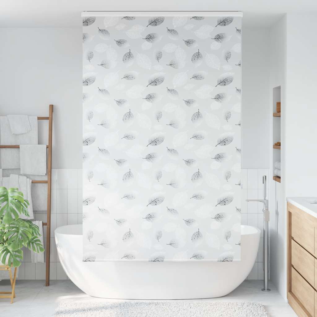 vidaXL Roleta prysznicowa z kasetą 130x240 cm Szerokość tkaniny 126 cm