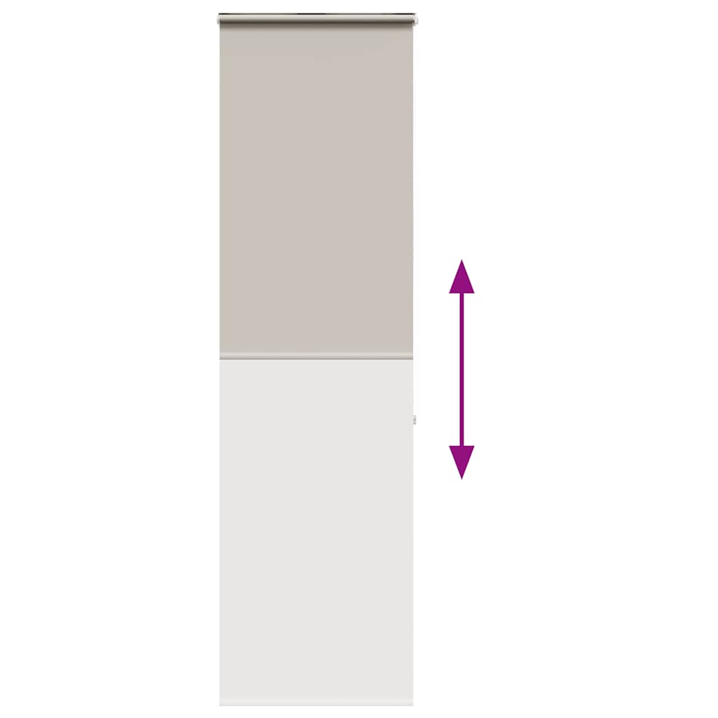 vidaXL Roleta prysznicowa z kasetą 60x240 cm Szerokość tkaniny 56 cm