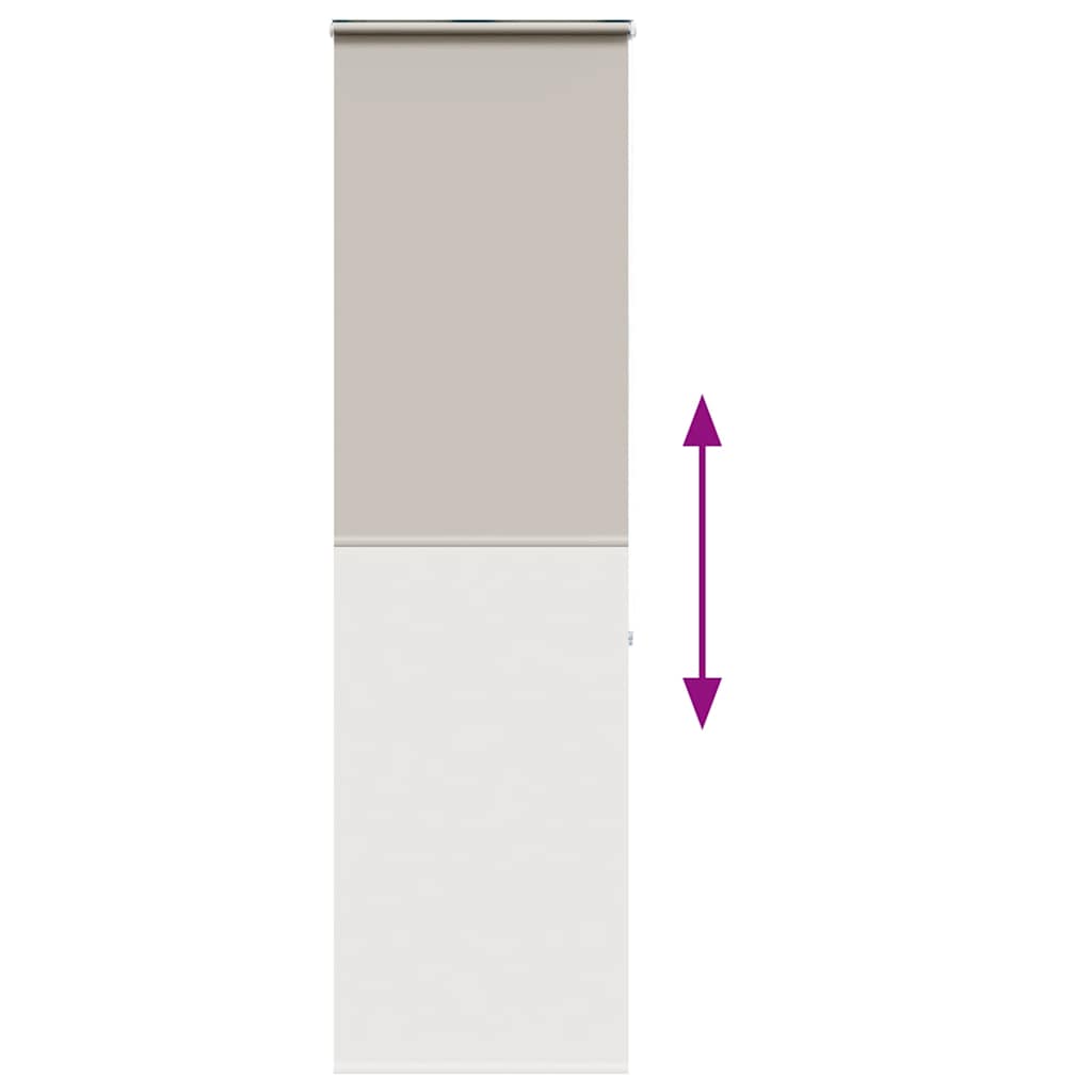 vidaXL Roleta prysznicowa z kasetą 70x240 cm Szerokość tkaniny 66 cm