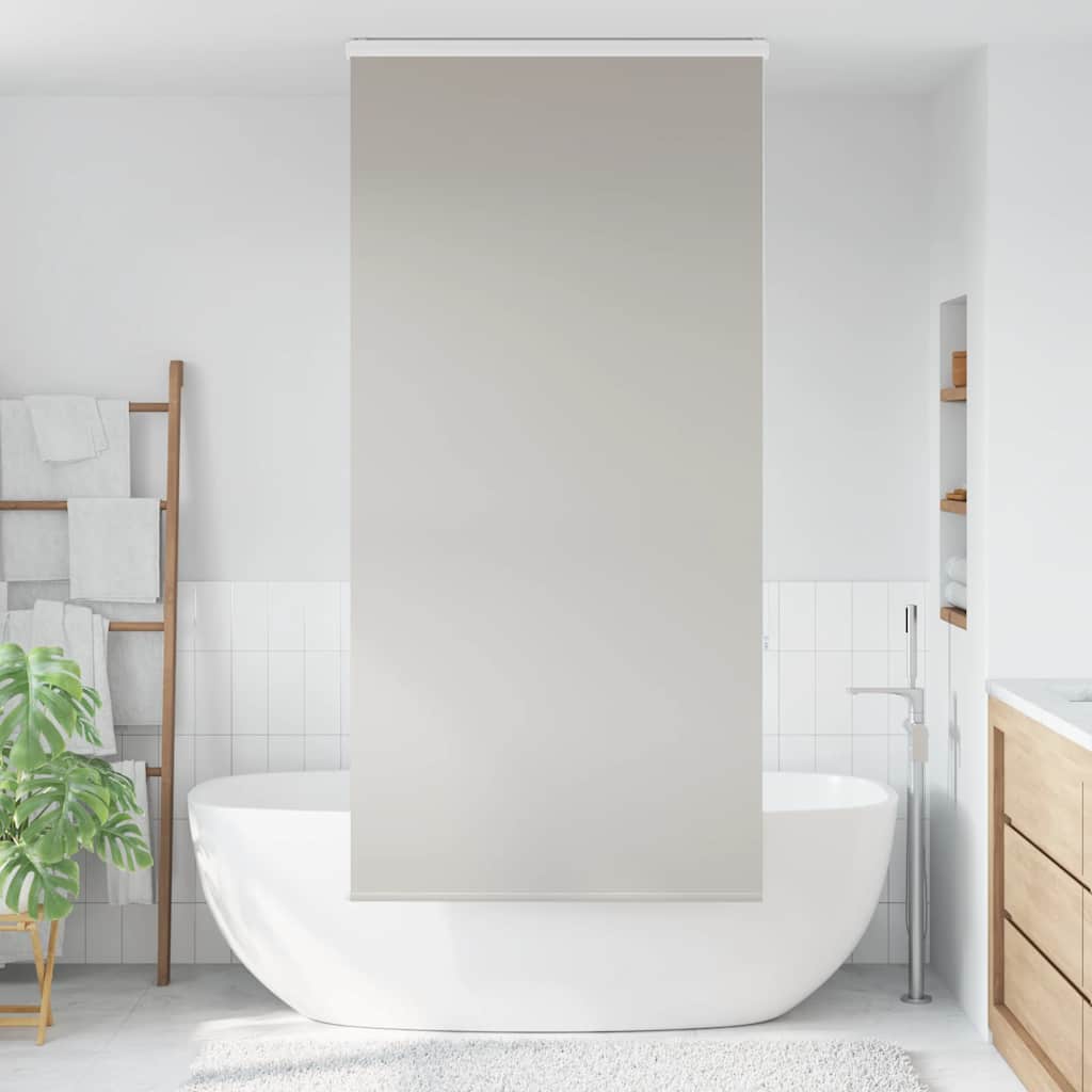 vidaXL Roleta prysznicowa z kasetą 90x240 cm Szerokość tkaniny 86 cm