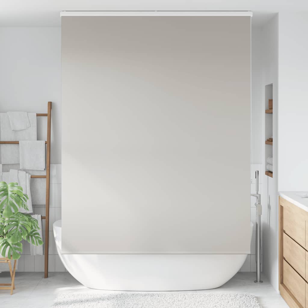 vidaXL Roleta prysznicowa z kasetą 150x240 cm Szerokość tkaniny 146 cm