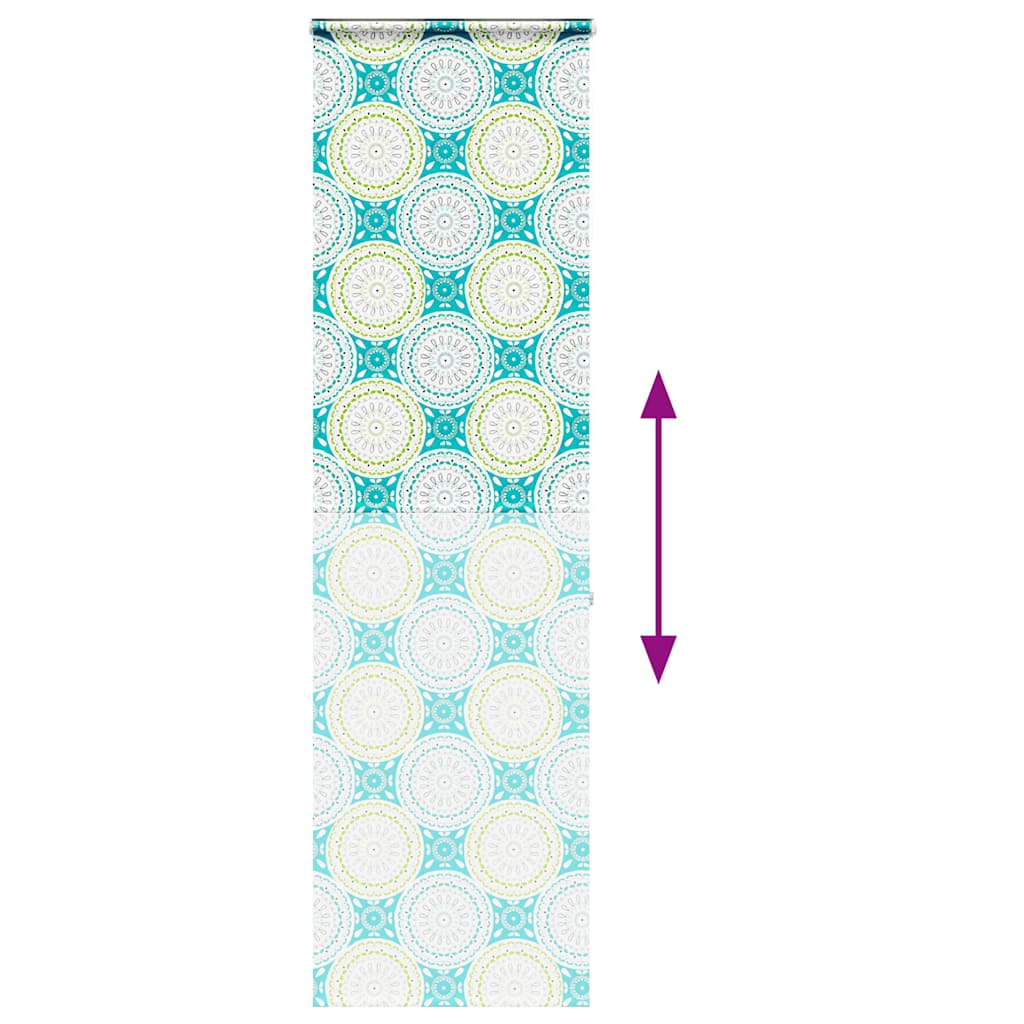 vidaXL Roleta prysznicowa z kasetą 60x240 cm Szerokość tkaniny 56 cm