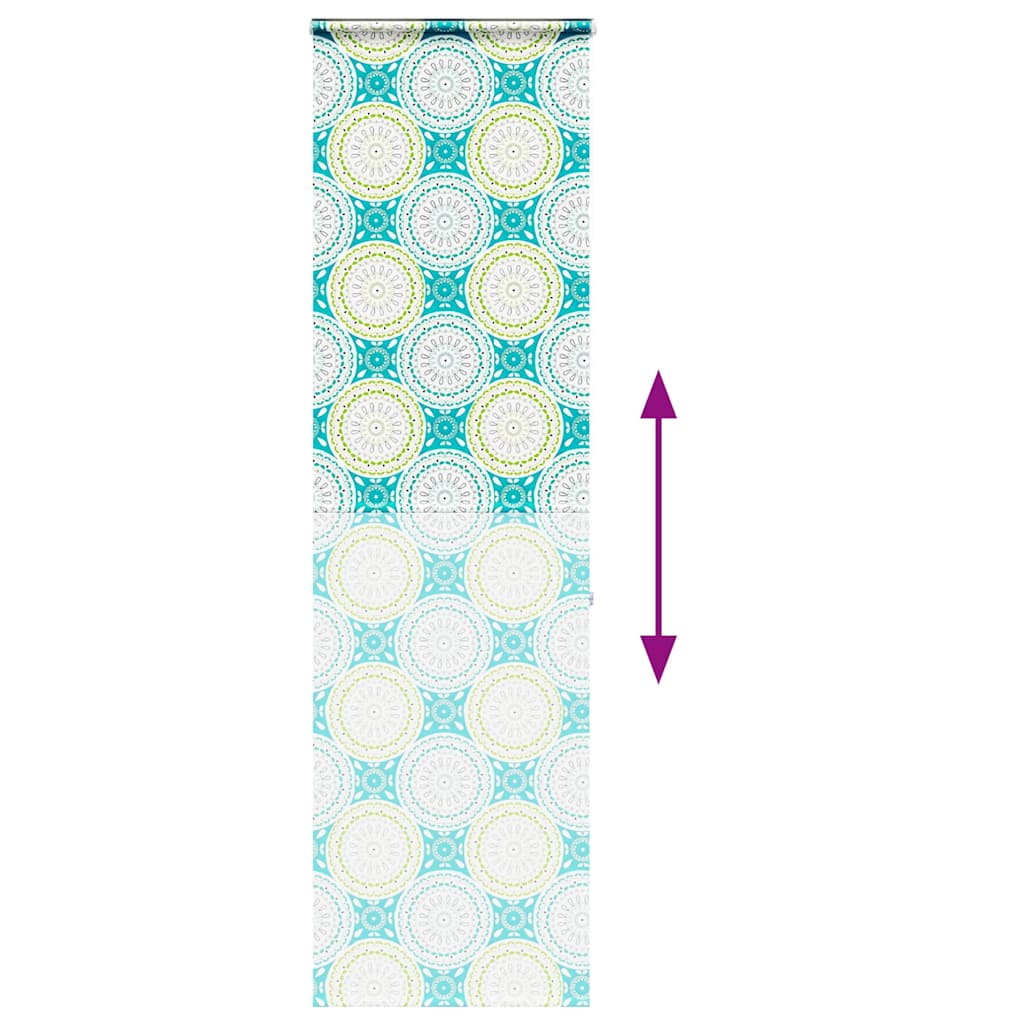 vidaXL Roleta prysznicowa z kasetą 80x240 cm Szerokość tkaniny 76 cm