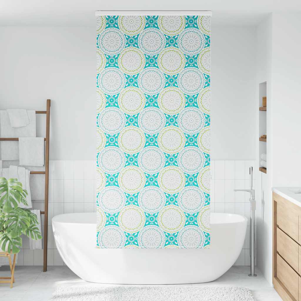 vidaXL Roleta prysznicowa z kasetą 110x240 cm Szerokość tkaniny 106 cm