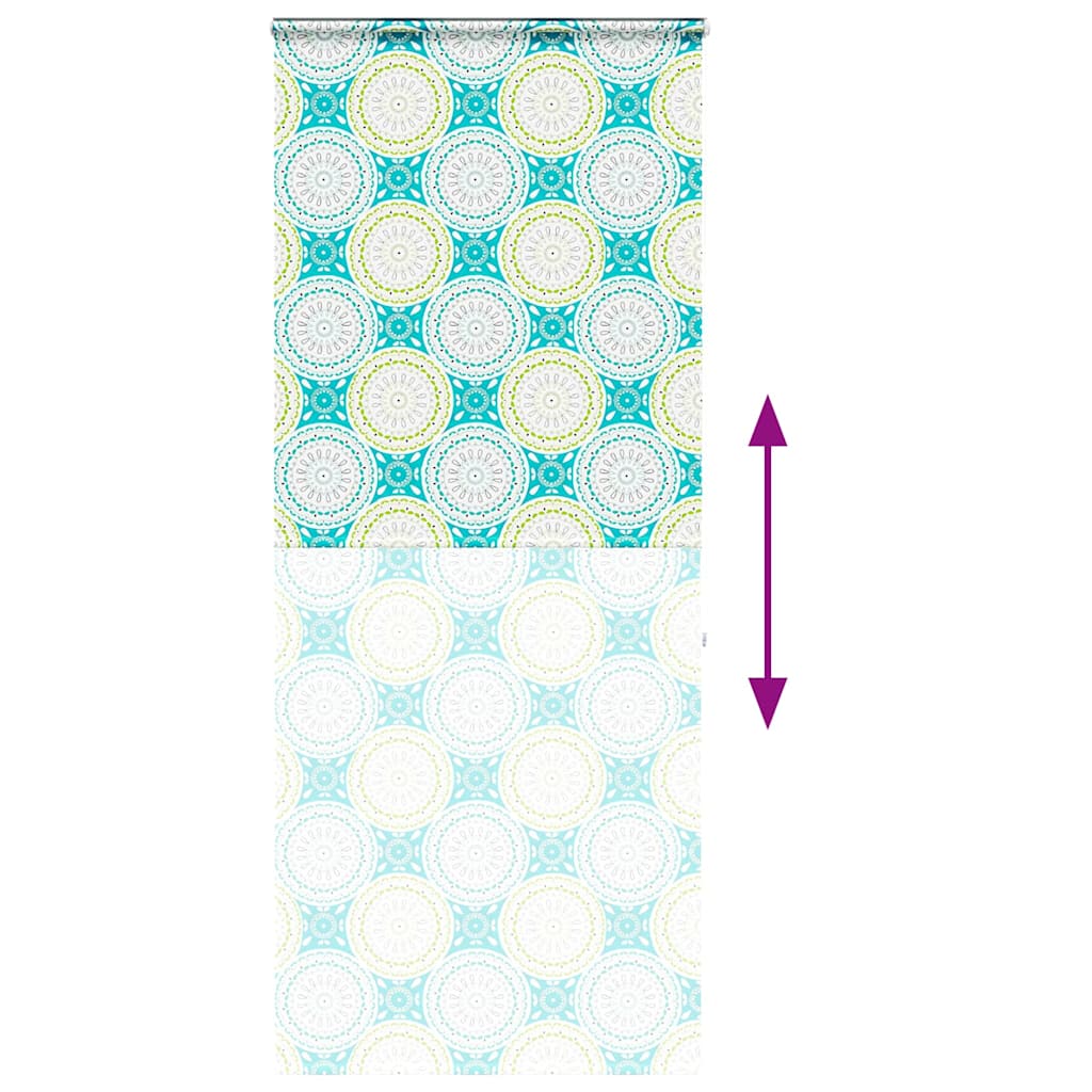 vidaXL Roleta prysznicowa z kasetą 110x240 cm Szerokość tkaniny 106 cm