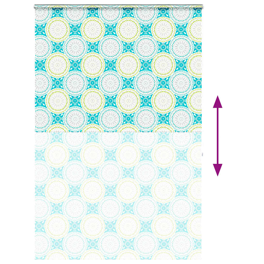 vidaXL Roleta prysznicowa z kasetą 150x240 cm Szerokość tkaniny 146 cm