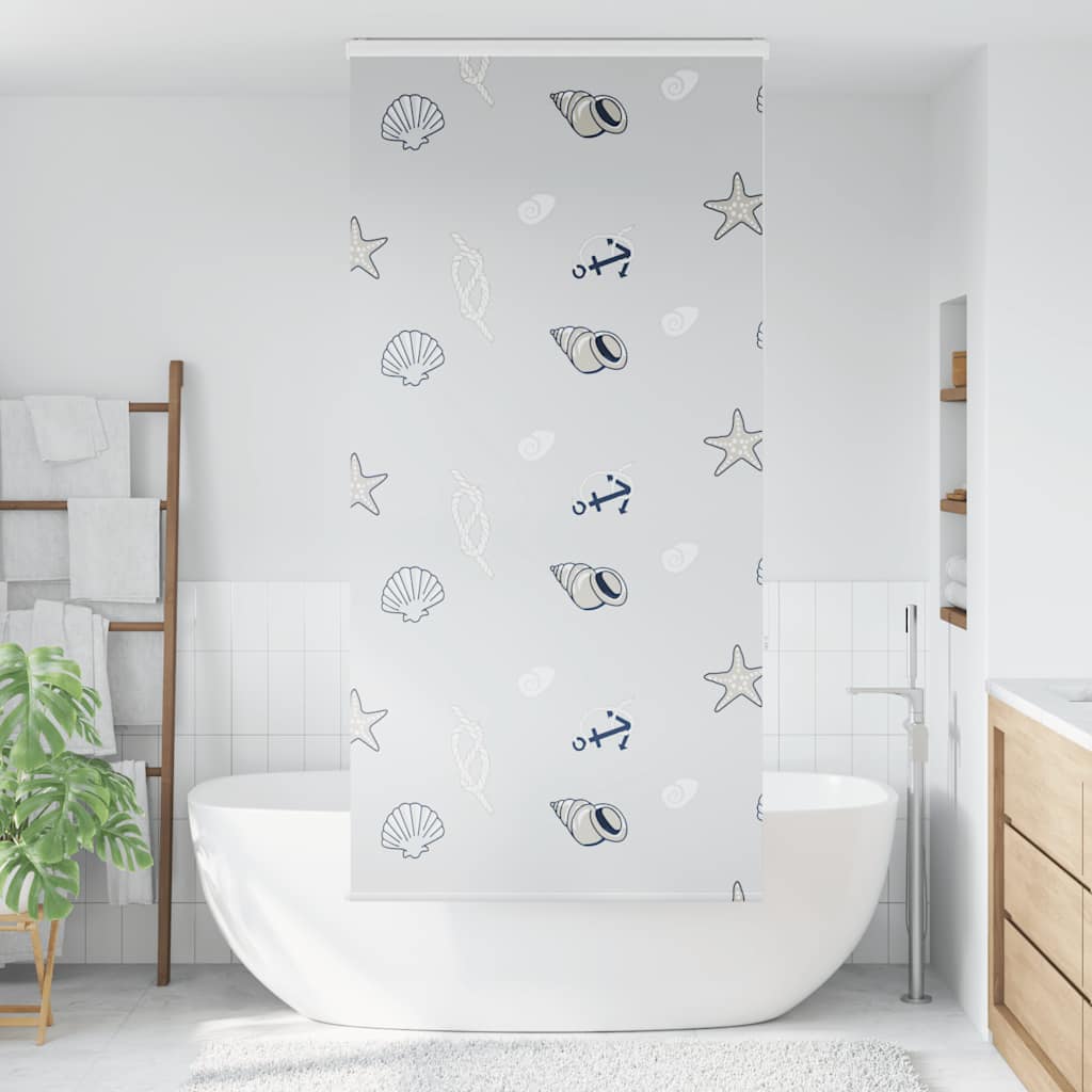 vidaXL Roleta prysznicowa z kasetą 90x240 cm Szerokość tkaniny 86 cm