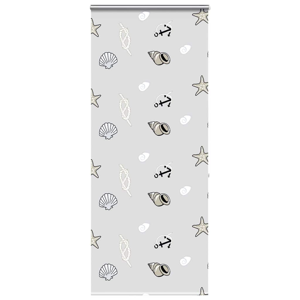 vidaXL Roleta prysznicowa z kasetą 110x240 cm Szerokość tkaniny 106 cm