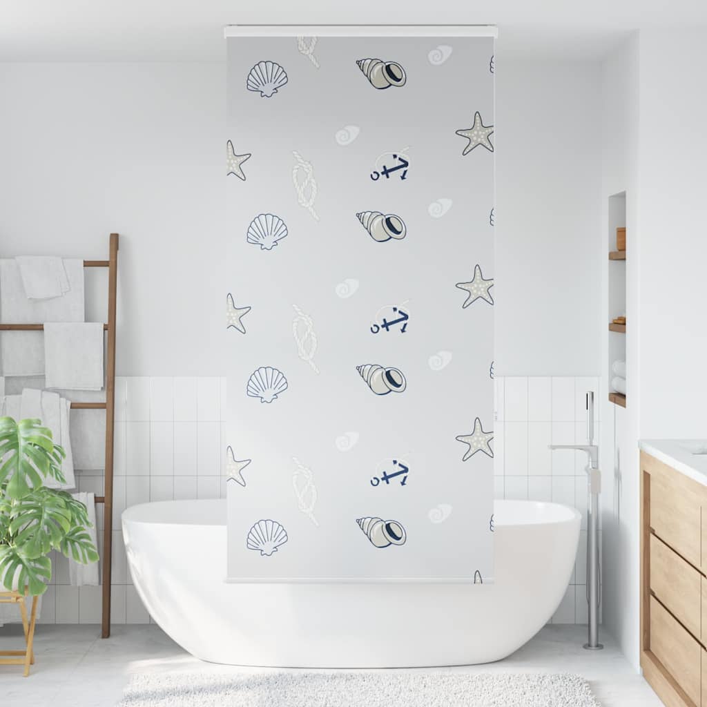 vidaXL Roleta prysznicowa z kasetą 110x240 cm Szerokość tkaniny 106 cm