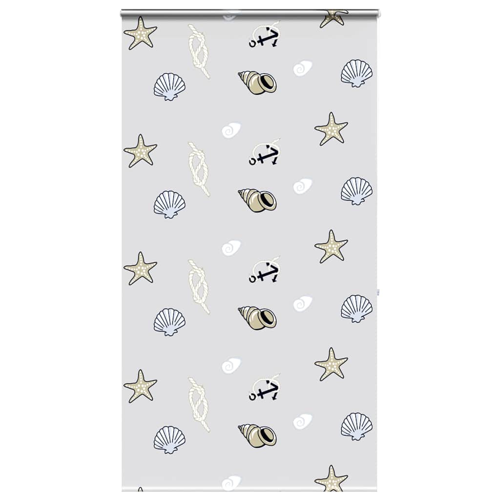 vidaXL Roleta prysznicowa z kasetą 130x240 cm Szerokość tkaniny 126 cm