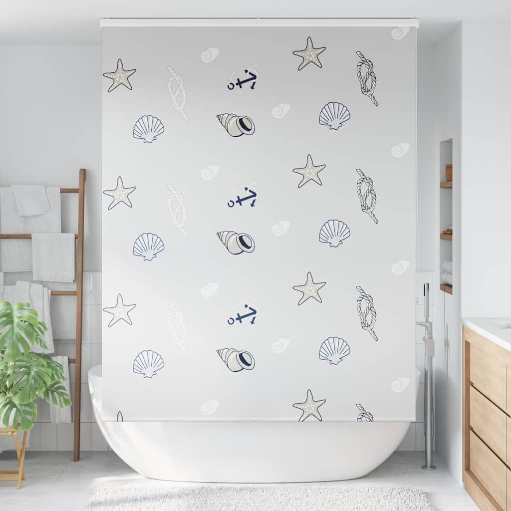 vidaXL Roleta prysznicowa z kasetą 160x240 cm Szerokość tkaniny 156 cm