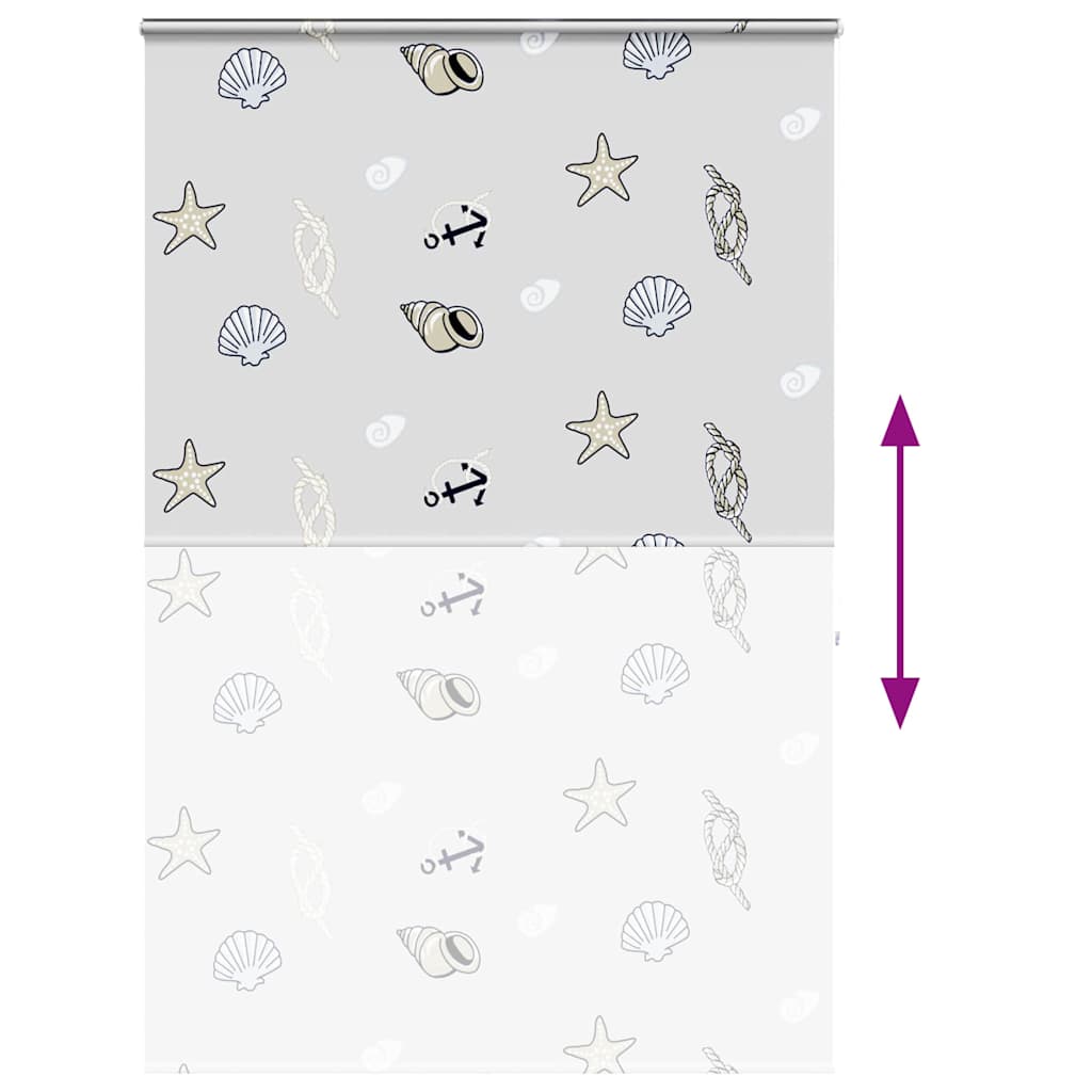 vidaXL Roleta prysznicowa z kasetą 160x240 cm Szerokość tkaniny 156 cm