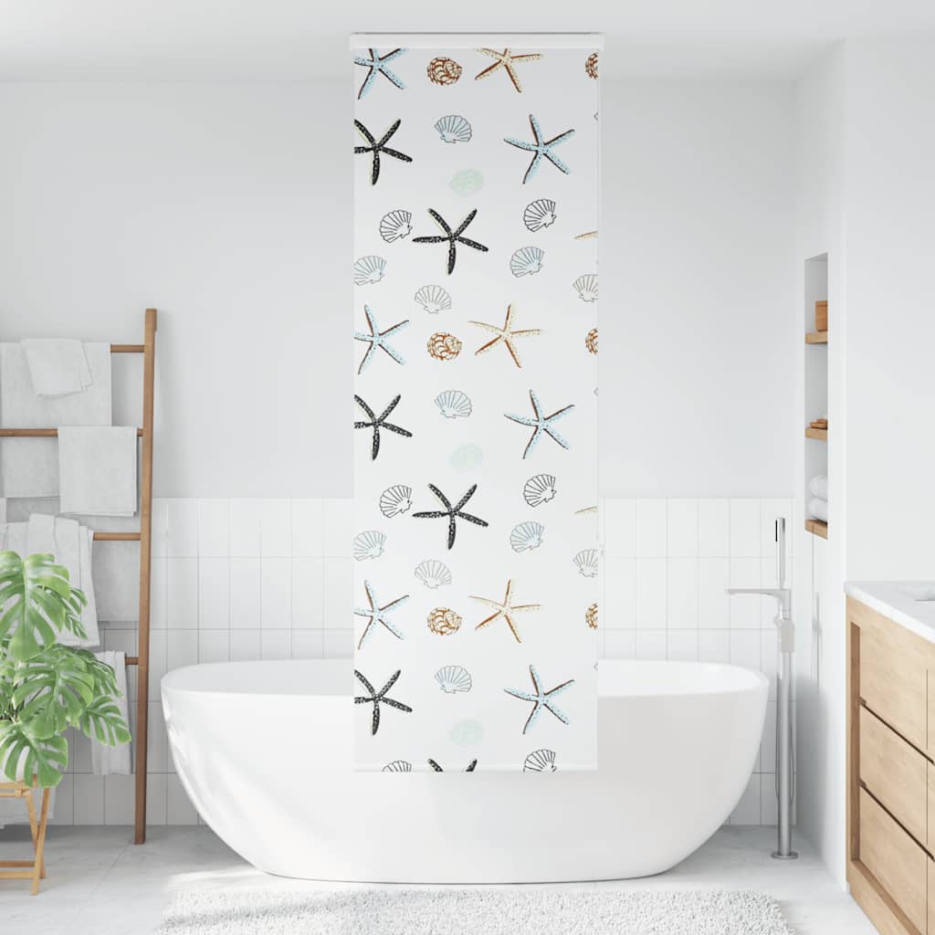 vidaXL Roleta prysznicowa z kasetą 80x240 cm Szerokość tkaniny 76 cm