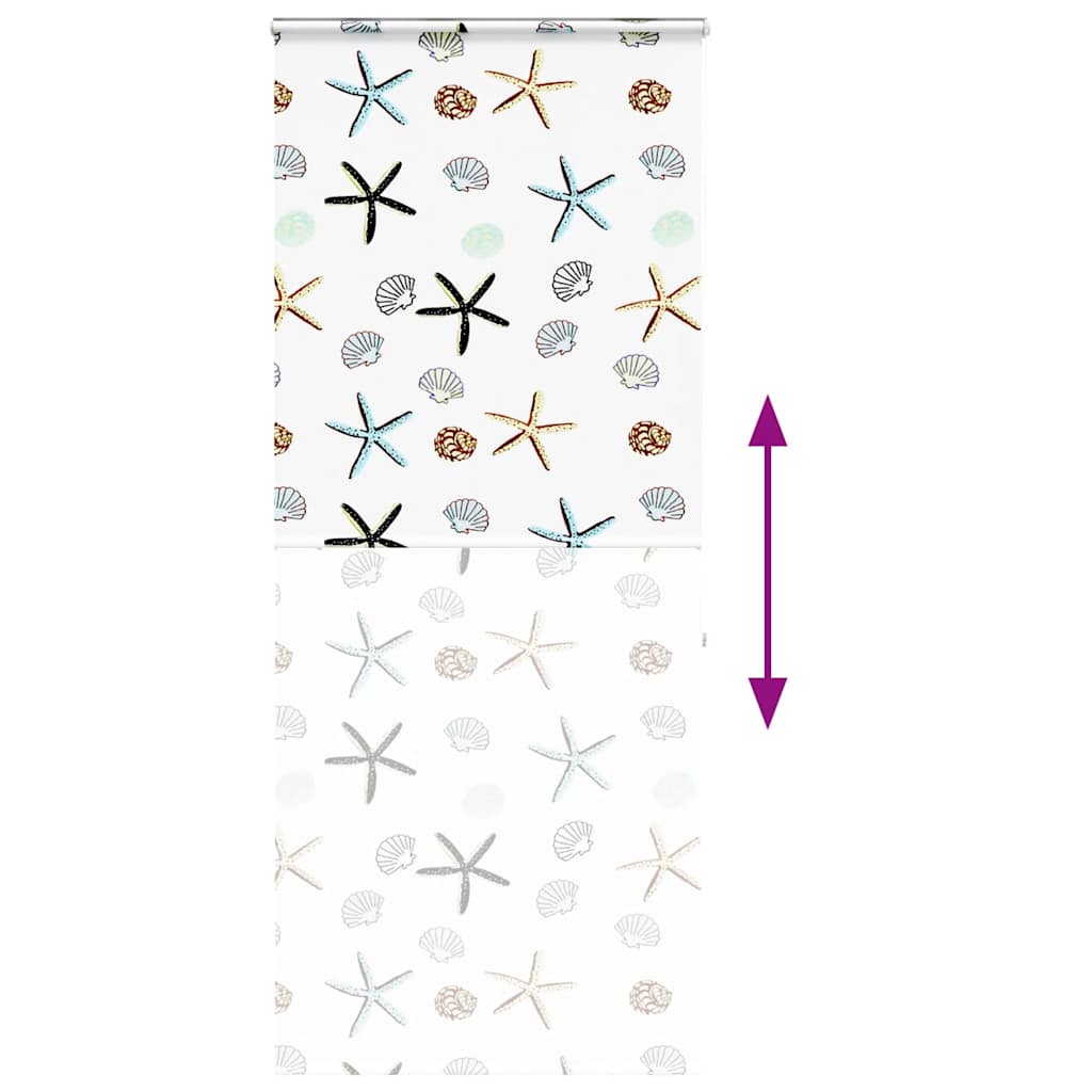 vidaXL Roleta prysznicowa z kasetą 90x240 cm Szerokość tkaniny 86 cm