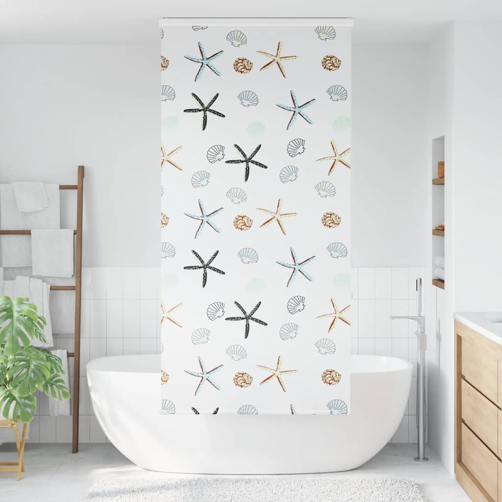 vidaXL Roleta prysznicowa z kasetą 110x240 cm Szerokość tkaniny 106 cm