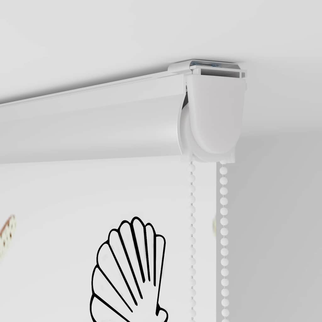vidaXL Roleta prysznicowa z kasetą 120x240 cm Szerokość tkaniny 116 cm