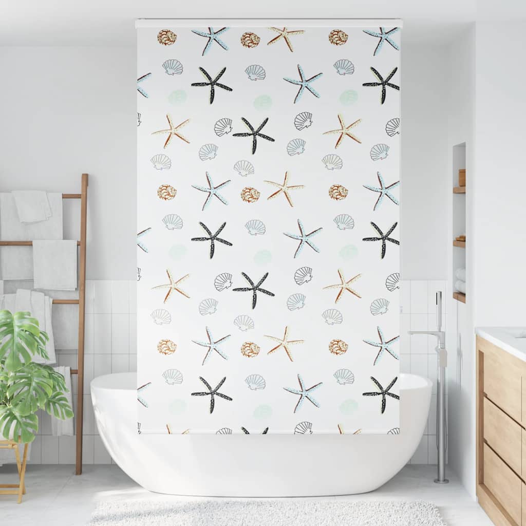 vidaXL Roleta prysznicowa z kasetą 130x240 cm Szerokość tkaniny 126 cm