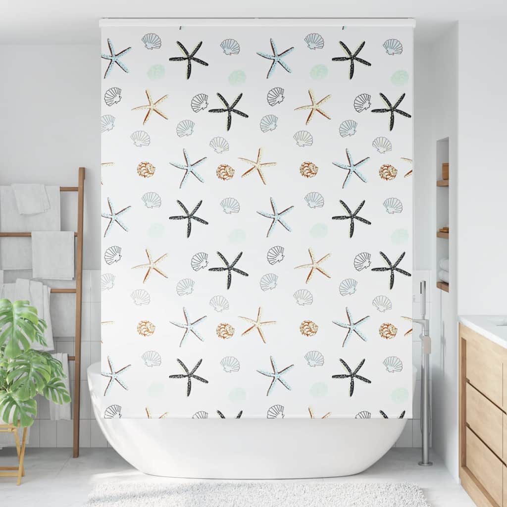 vidaXL Roleta prysznicowa z kasetą 150x240 cm Szerokość tkaniny 146 cm