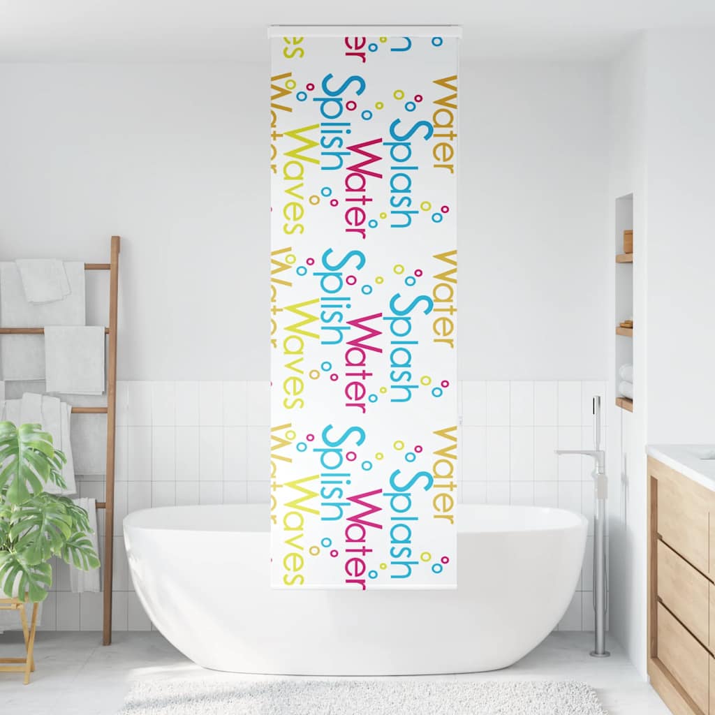 vidaXL Roleta prysznicowa z kasetą 70x240 cm Szerokość tkaniny 66 cm