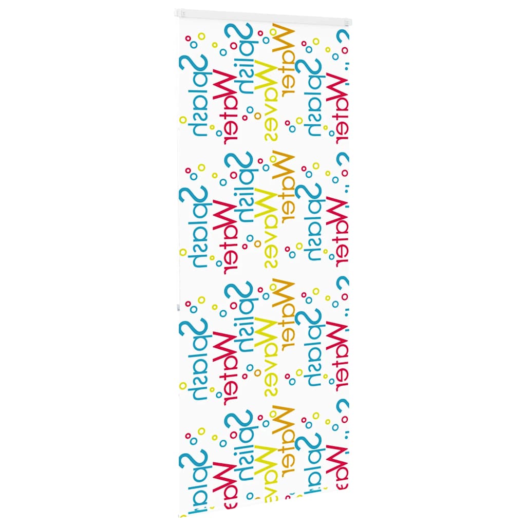 vidaXL Roleta prysznicowa z kasetą 90x240 cm Szerokość tkaniny 86 cm