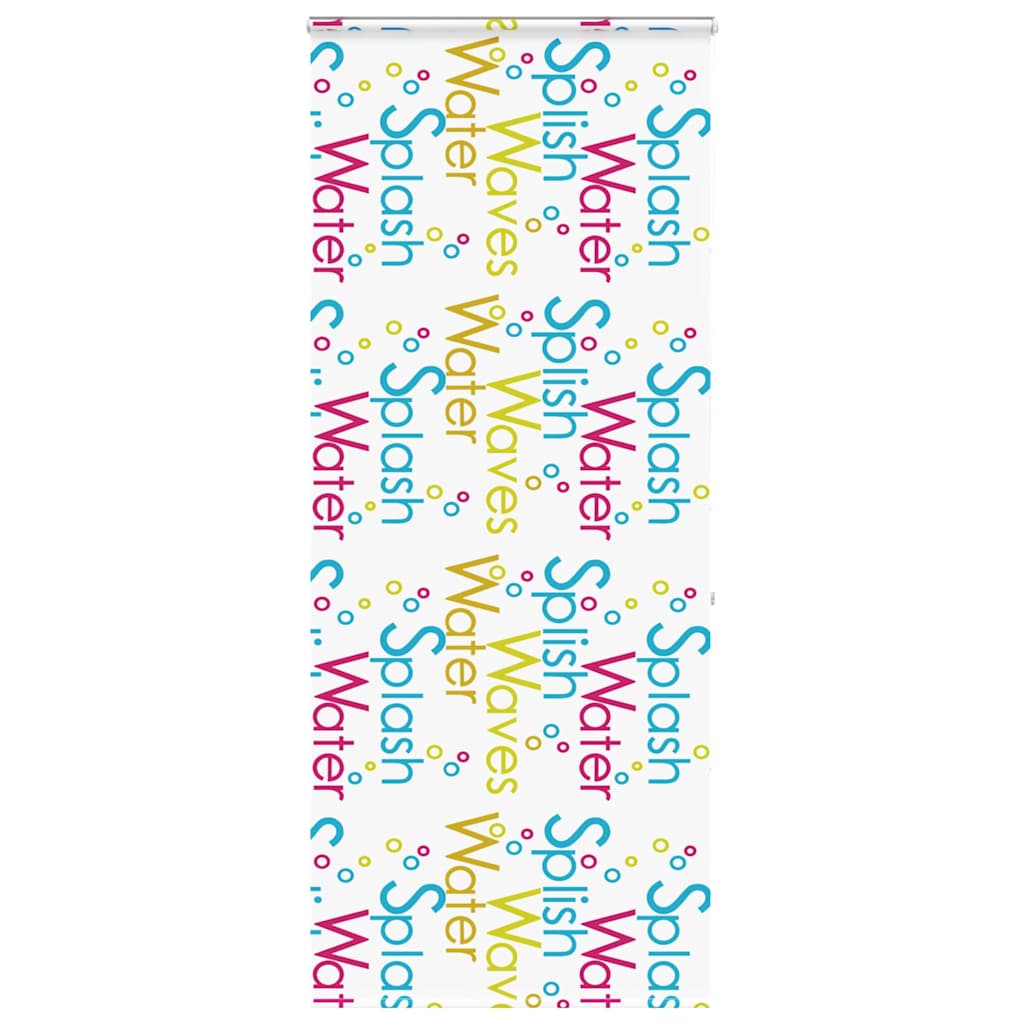 vidaXL Roleta prysznicowa z kasetą 110x240 cm Szerokość tkaniny 106 cm