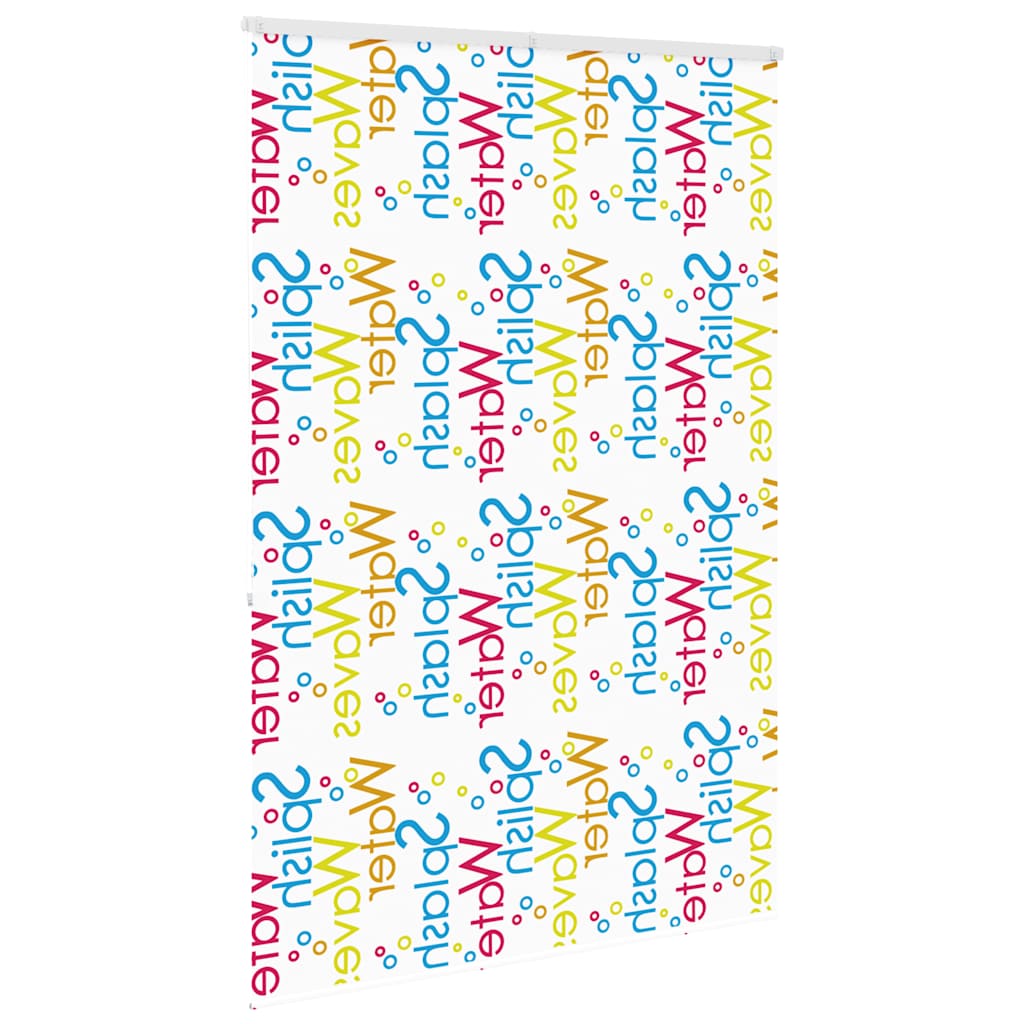 vidaXL Roleta prysznicowa z kasetą 150x240 cm Szerokość tkaniny 146 cm