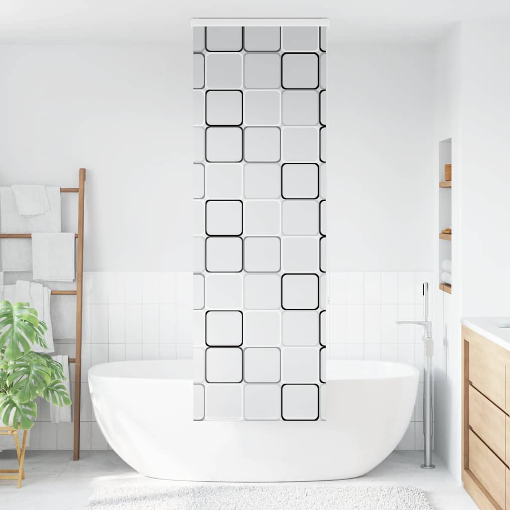 vidaXL Roleta prysznicowa z kasetą 80x240 cm Szerokość tkaniny 76 cm