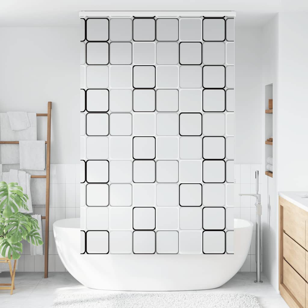 vidaXL Roleta prysznicowa z kasetą 120x240 cm Szerokość tkaniny 116 cm