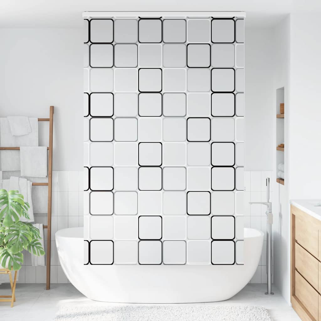 vidaXL Roleta prysznicowa z kasetą 130x240 cm Szerokość tkaniny 126 cm