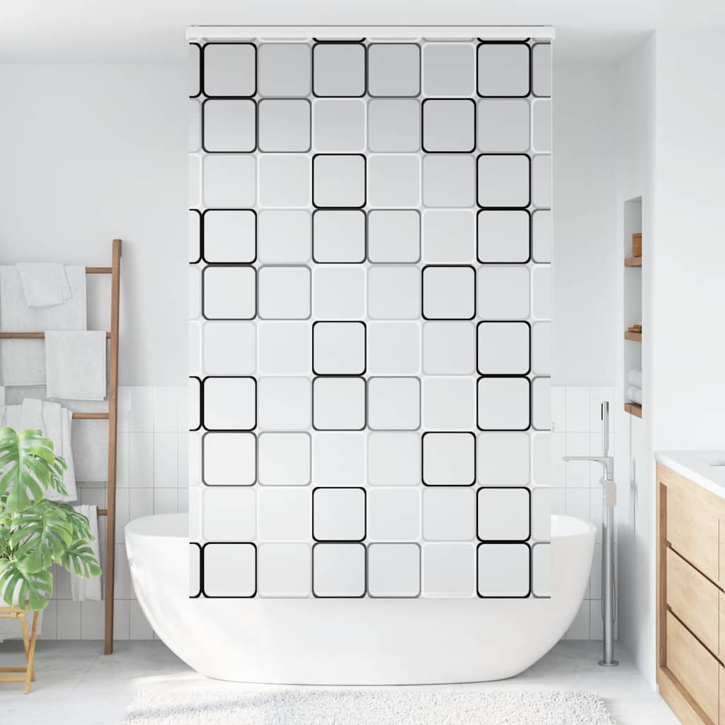 vidaXL Roleta prysznicowa z kasetą 140x240 cm Szerokość tkaniny 136 cm