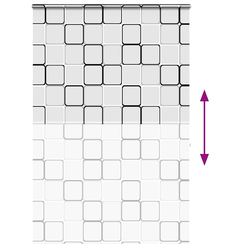 vidaXL Roleta prysznicowa z kasetą 150x240 cm Szerokość tkaniny 146 cm