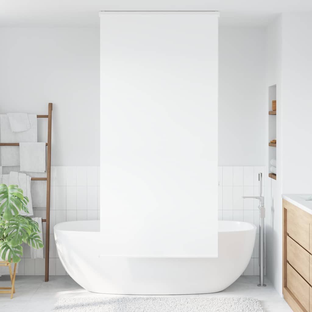 vidaXL Roleta prysznicowa z kasetą 90x240 cm Szerokość tkaniny 86 cm