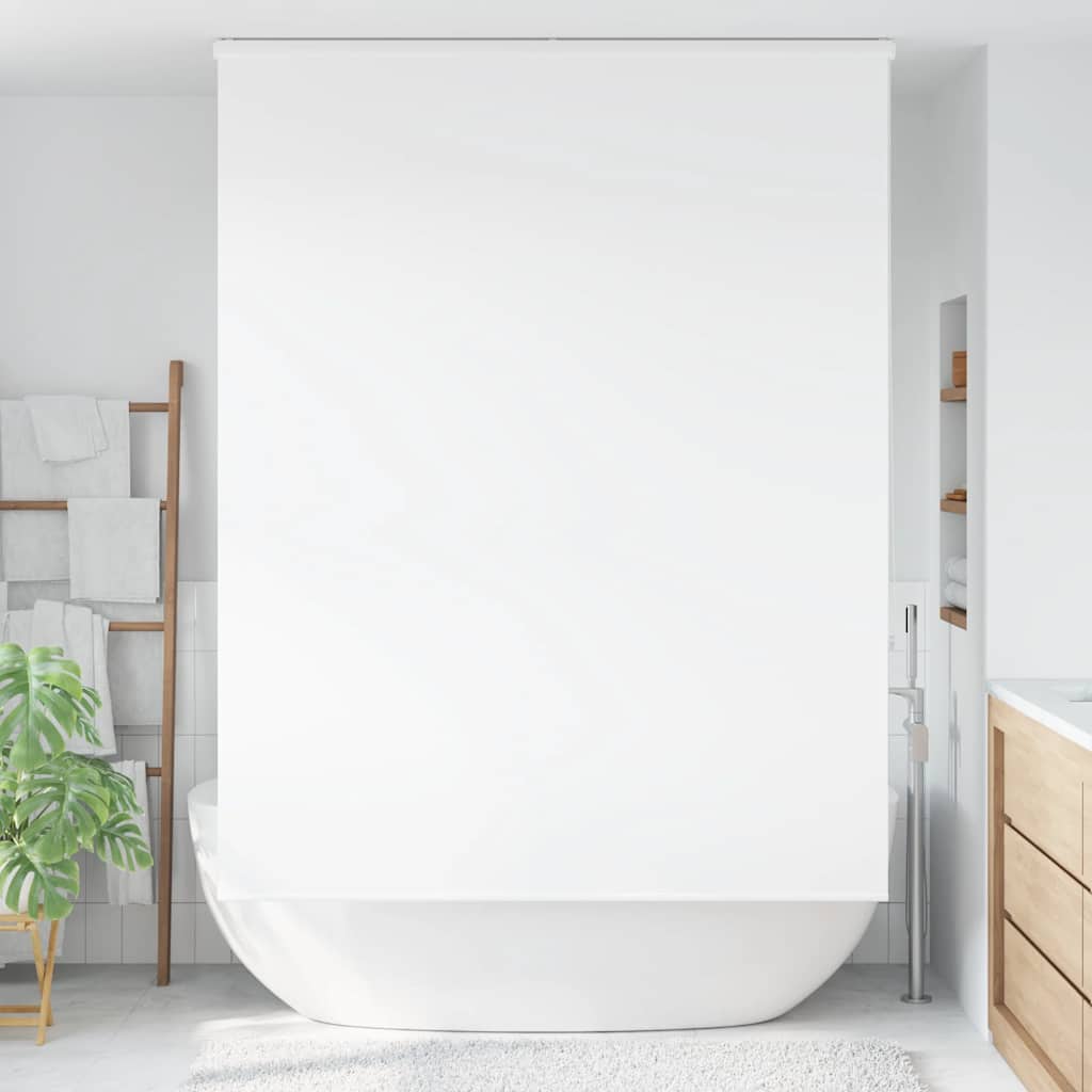 vidaXL Roleta prysznicowa z kasetą 150x240 cm Szerokość tkaniny 146 cm