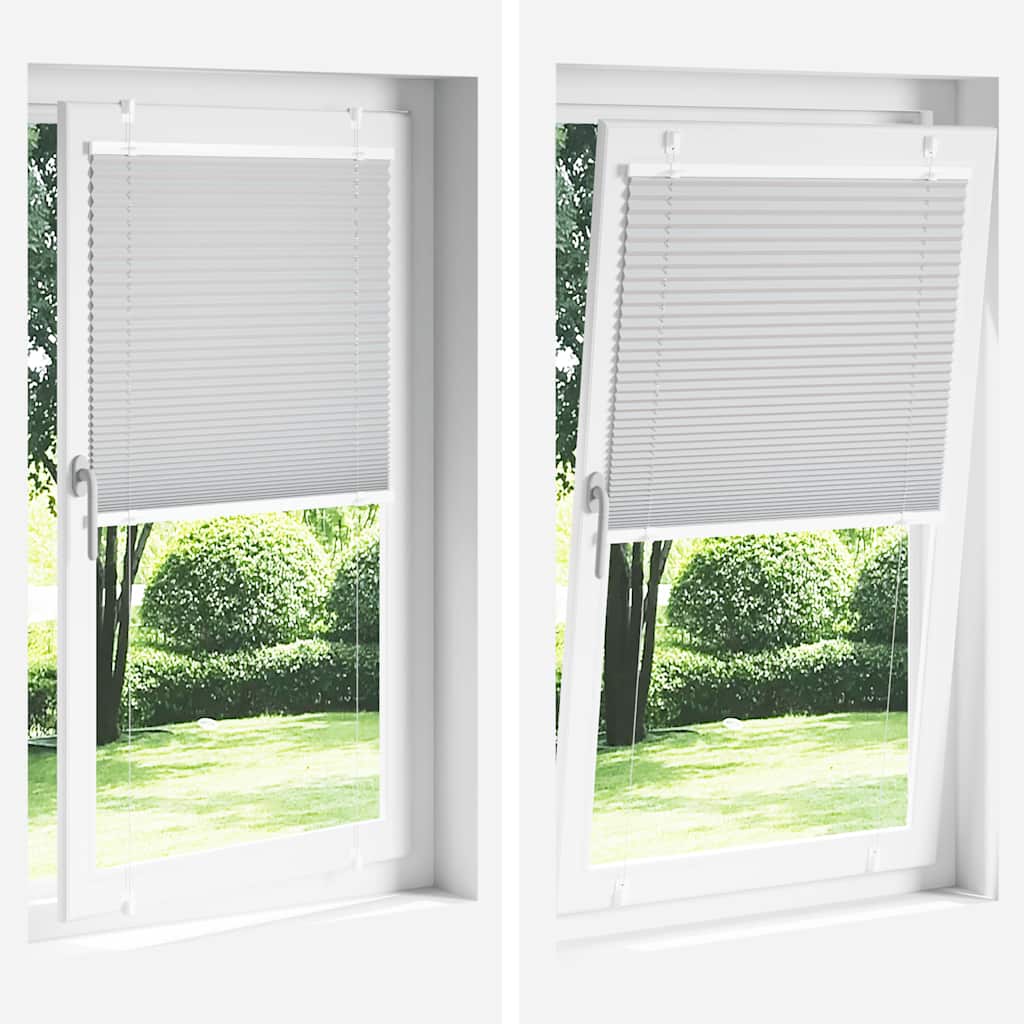 vidaXL Roleta plisowana antracytowa 50x100 cm Szerokość tkaniny 49,4cm