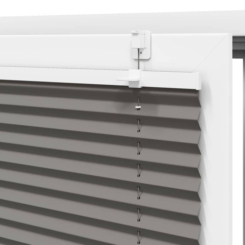vidaXL Roleta plisowana antracytowa 50x100 cm Szerokość tkaniny 49,4cm