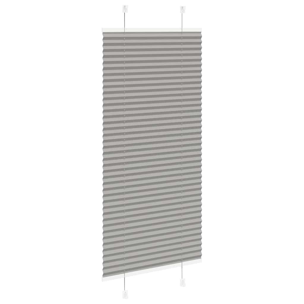 vidaXL Roleta plisowana antracytowa 55x100 cm Szerokość tkaniny 54,4cm