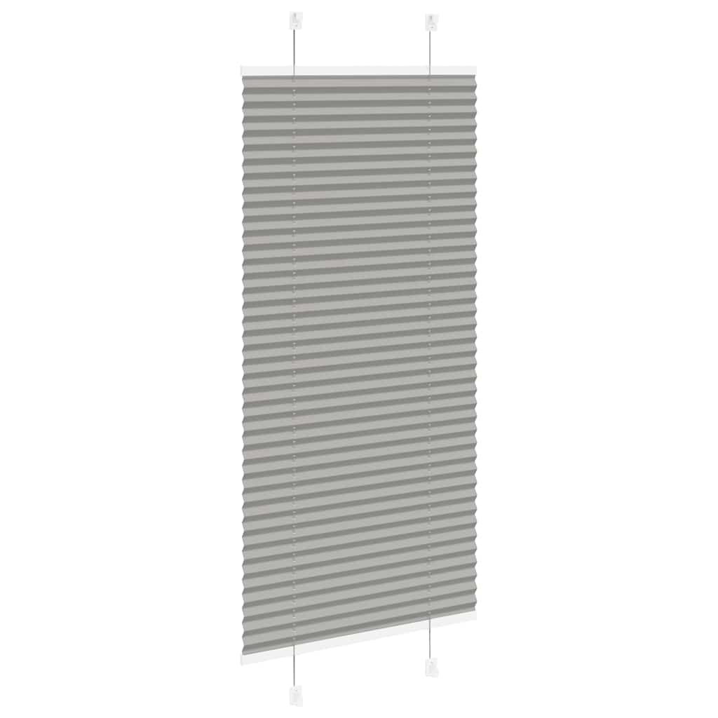 vidaXL Roleta plisowana antracytowa 65x100 cm Szerokość tkaniny 64,4cm