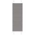 vidaXL Roleta plisowana antracytowa 45x150 cm Szerokość tkaniny 44,4cm