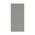 vidaXL Roleta plisowana antracytowa 55x150 cm Szerokość tkaniny 54,4cm