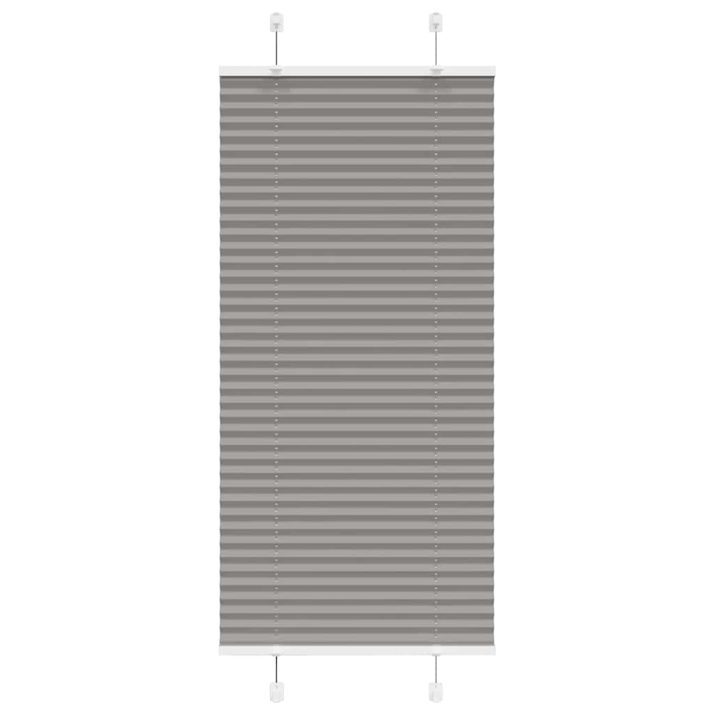 vidaXL Roleta plisowana antracytowa 60x150 cm Szerokość tkaniny 59,4cm