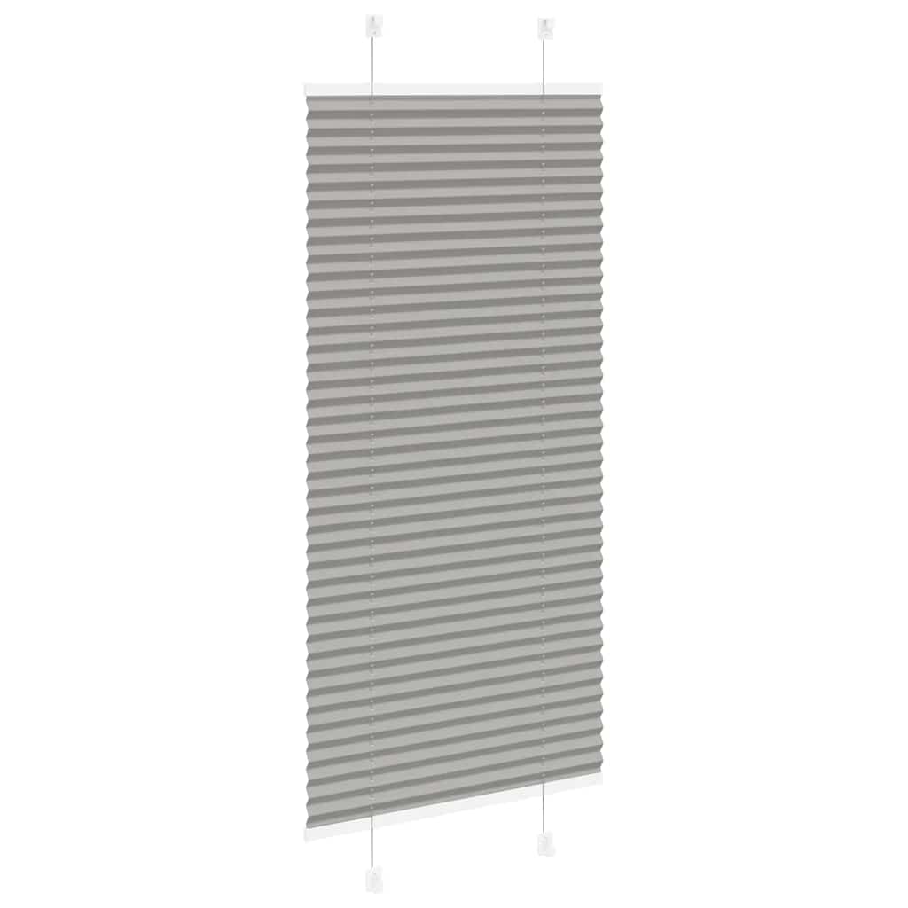 vidaXL Roleta plisowana antracytowa 65x150 cm Szerokość tkaniny 64,4cm